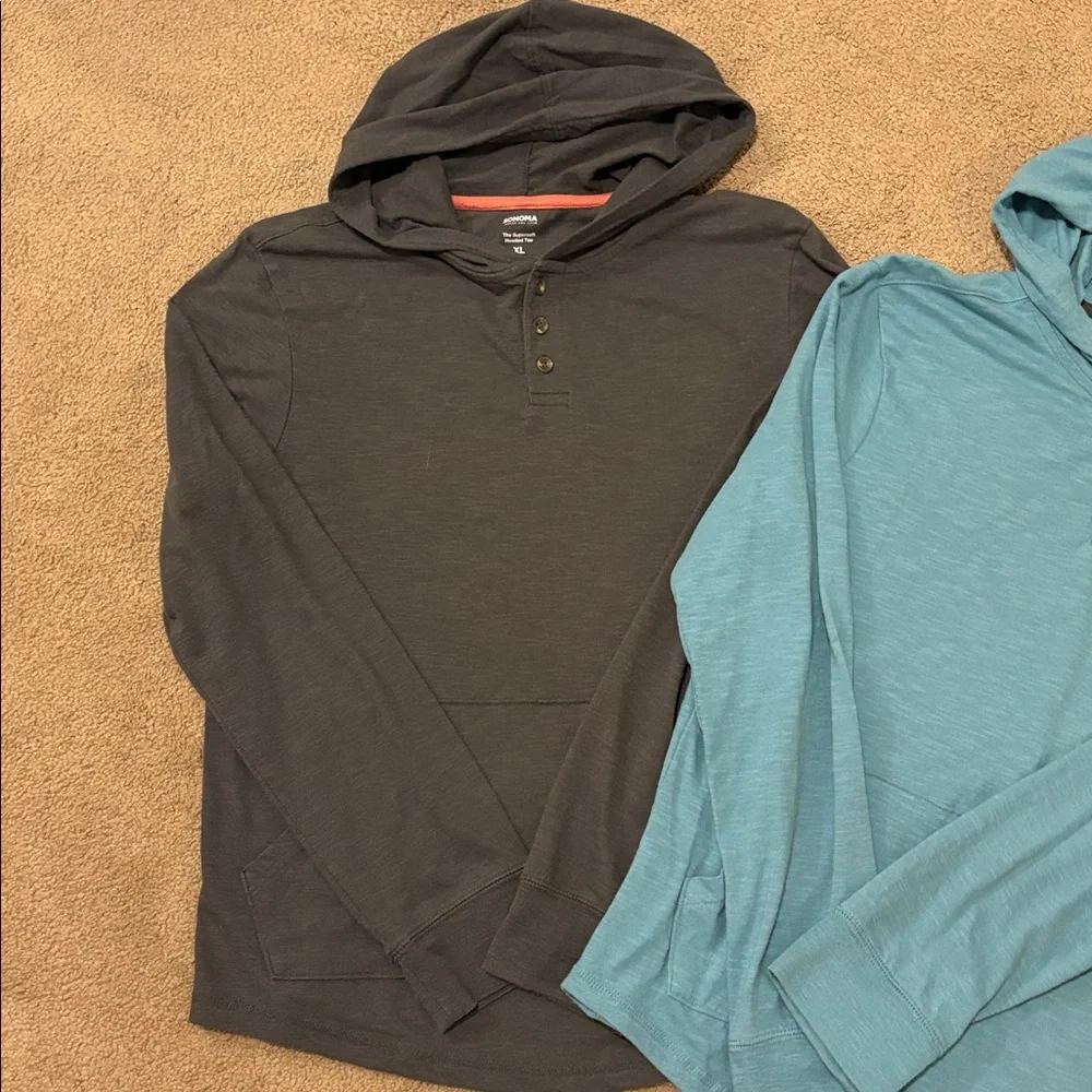 Boys Sonoma Hooded Tees - Picture 2 of 10